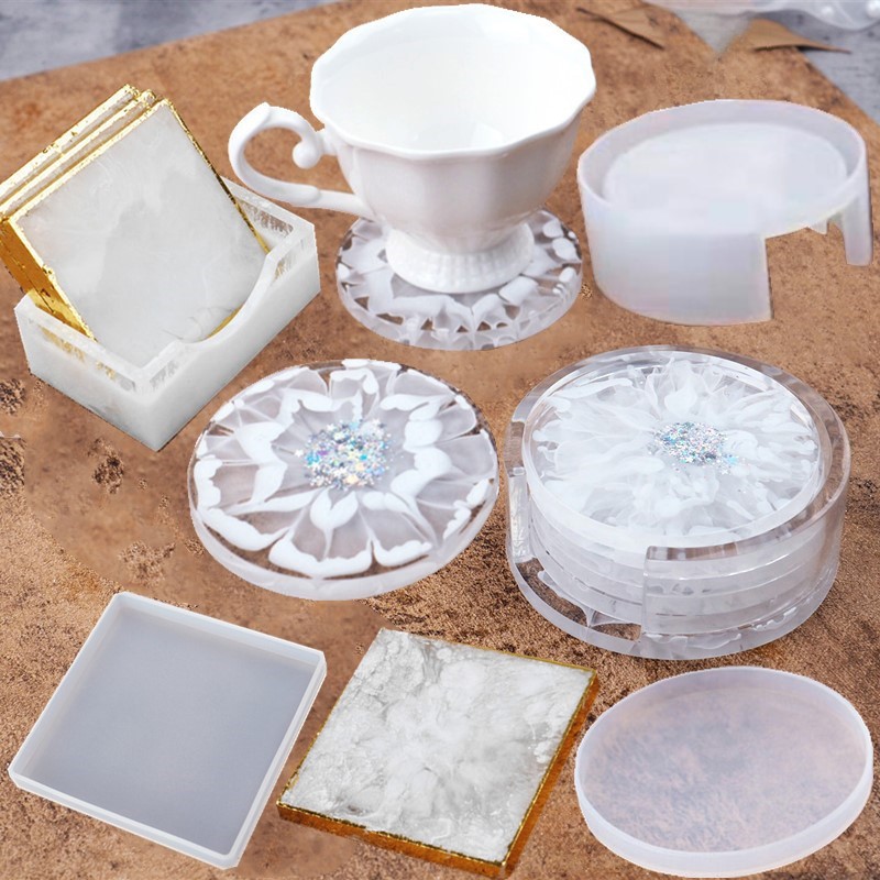 Jewelry Making Organizer Box - SNASAN Coaster Cup Mat Silicone Mold