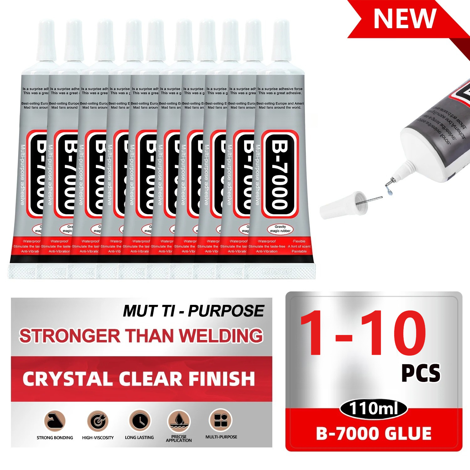 Jewelry Making Jewelry - Super Glue B-7000 Loolifl 1-10Pcs Safety