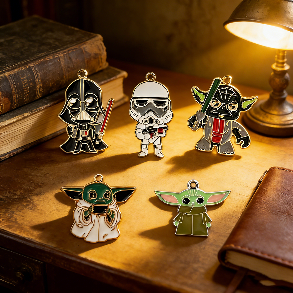 Jewelry Making 3 Year Old - 5Pcs Star Wars Baby Charms Set