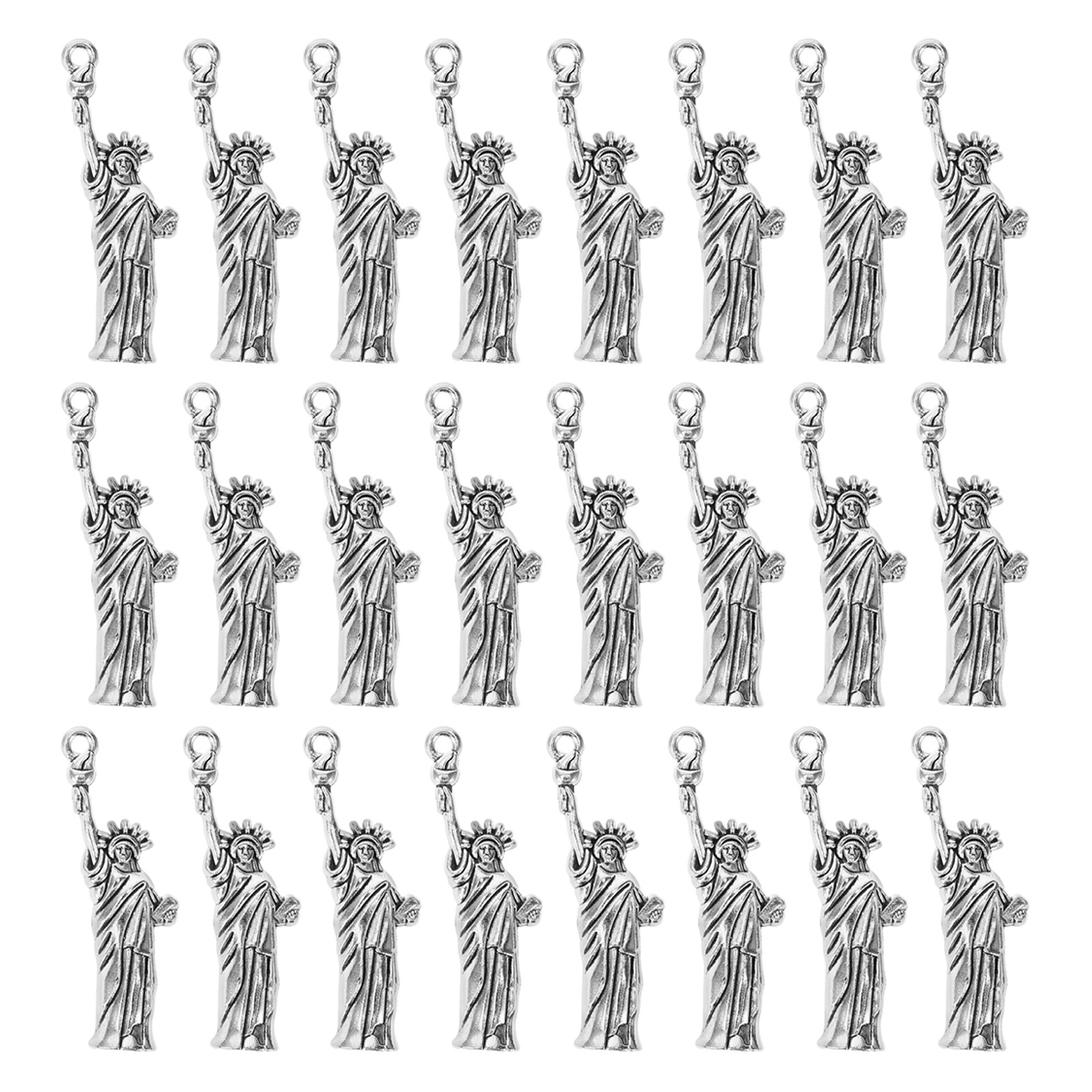 50Pcs Statue of Liberty Charms - Jewelry Making York recensione e prezzo