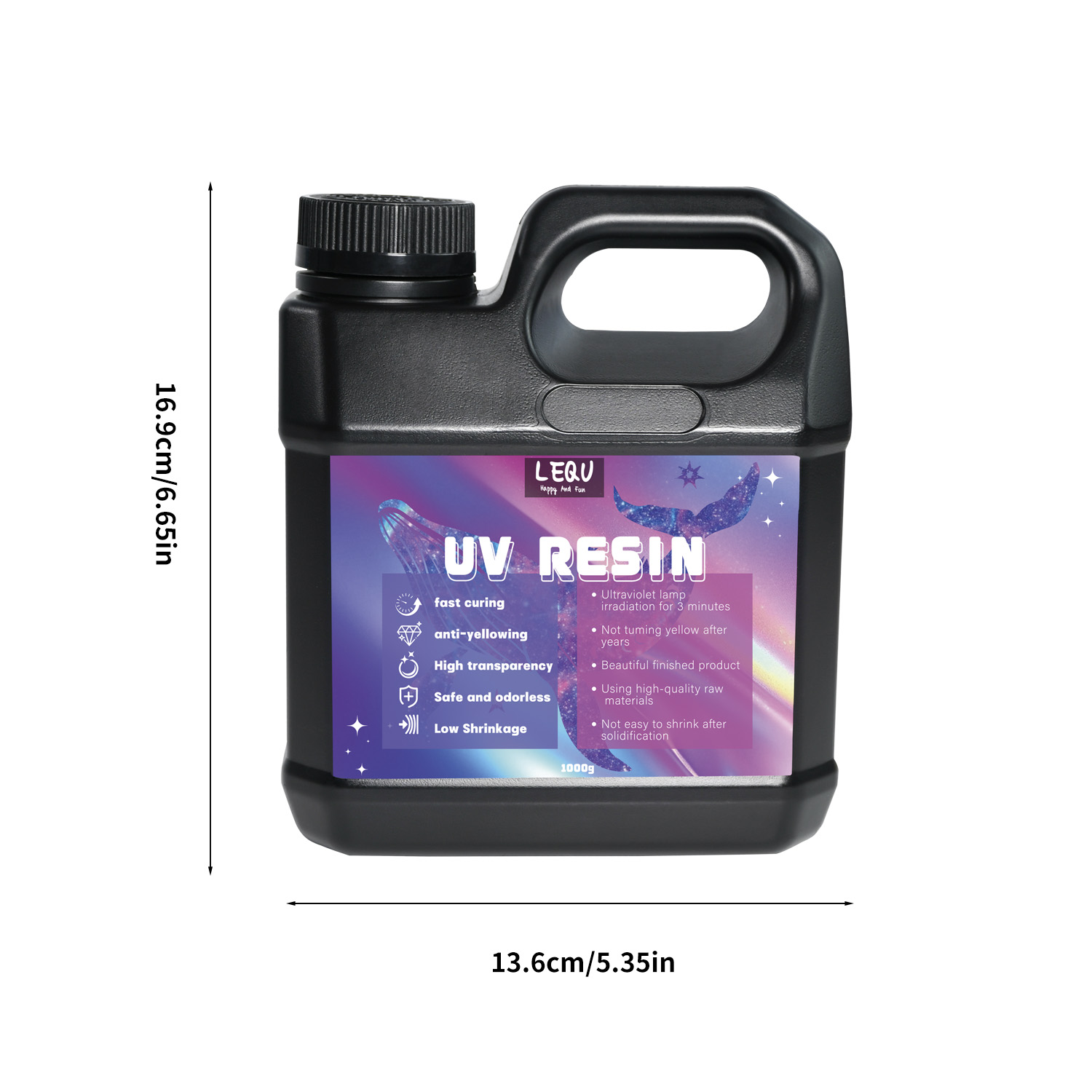 Bulk UV Resin Crystal Clear La - Jewelry Making Glue recensione e prezzo