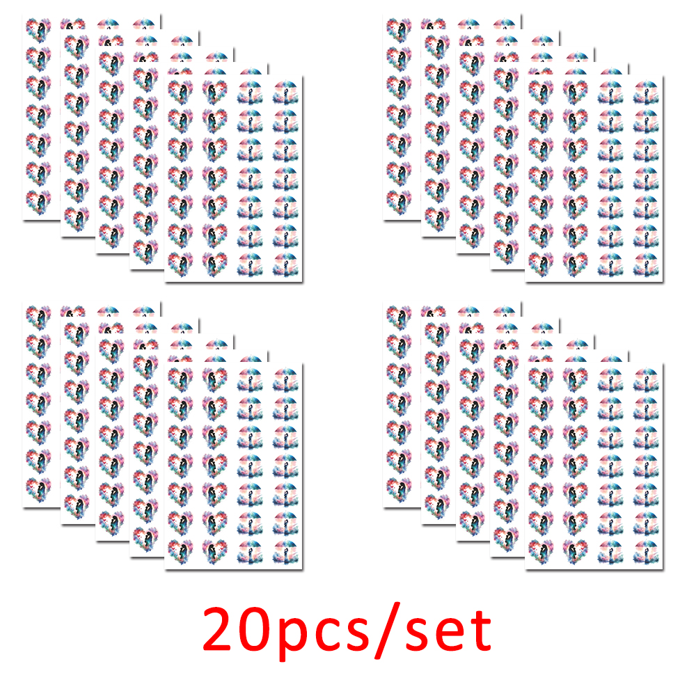 20pcs/set Heart Mother's Day P - Jewelry Making Jewelry recensione e prezzo