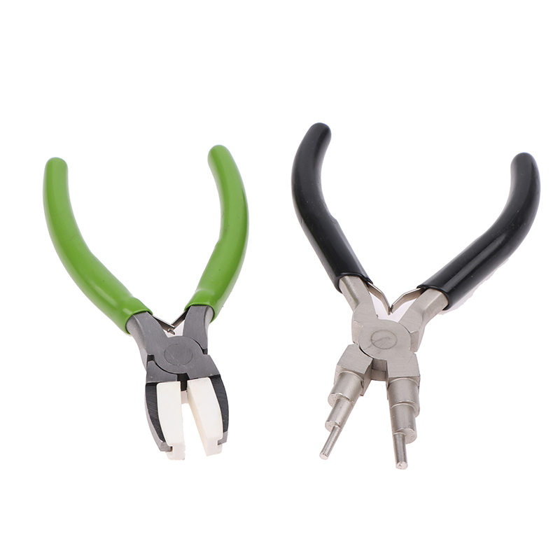 Green Flat Nose Pliers Black 6 - Jewelry Making Loop Pliers recensione e prezzo
