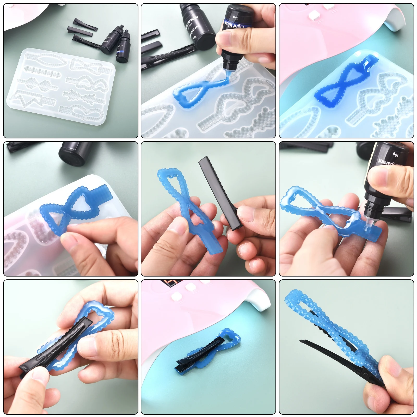 17 Colors UV Resin Glue 10ml E - Jewelry Making Glue recensione e prezzo