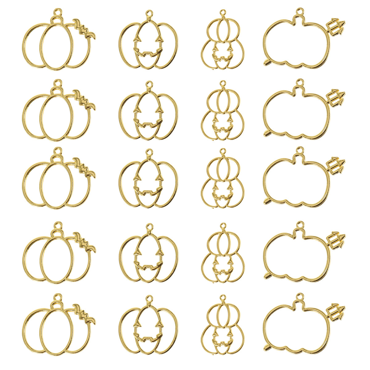 20Pcs DIY Pumpkin Resin Pendan - Jewelry Making Resin recensione e prezzo