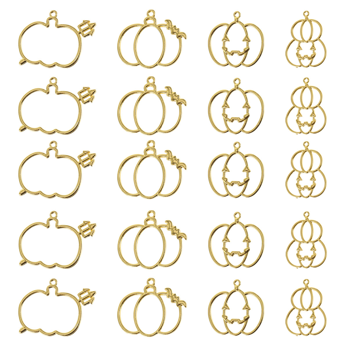 20Pcs DIY Pumpkin Resin Pendan - Jewelry Making Resin recensione e prezzo