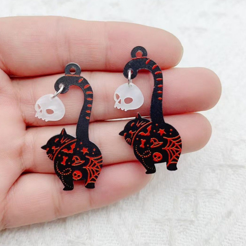 10pcs Halloween Acrylic Ghost  - Jewelry Making Jewelry recensione e prezzo