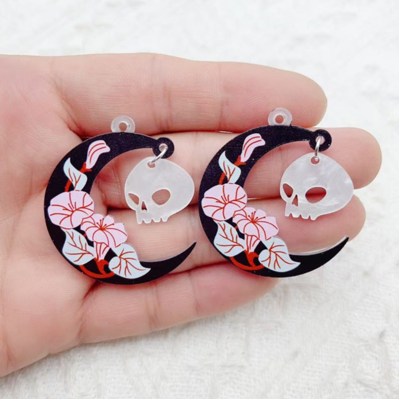 10pcs Halloween Acrylic Ghost  - Jewelry Making Jewelry recensione e prezzo