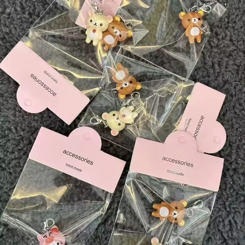 Rilakkuma Keychain Cute Kawaii - Jewelry Making Resin recensione e prezzo