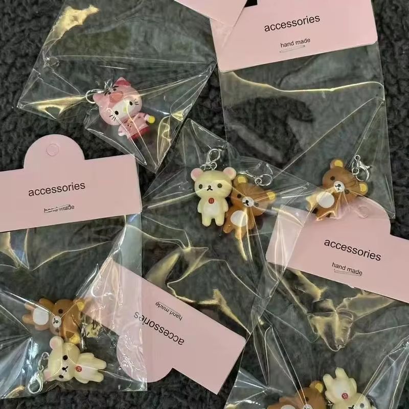 Rilakkuma Keychain Cute Kawaii - Jewelry Making Resin recensione e prezzo