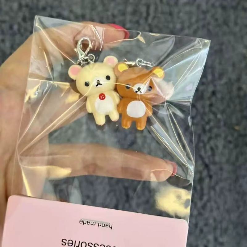 Rilakkuma Keychain Cute Kawaii - Jewelry Making Resin recensione e prezzo