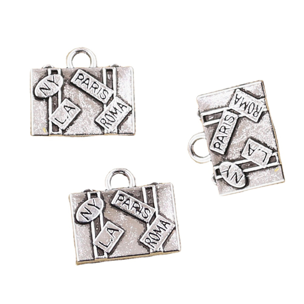 10pcs Charms Travel Bags New Y - Jewelry Making York recensione e prezzo