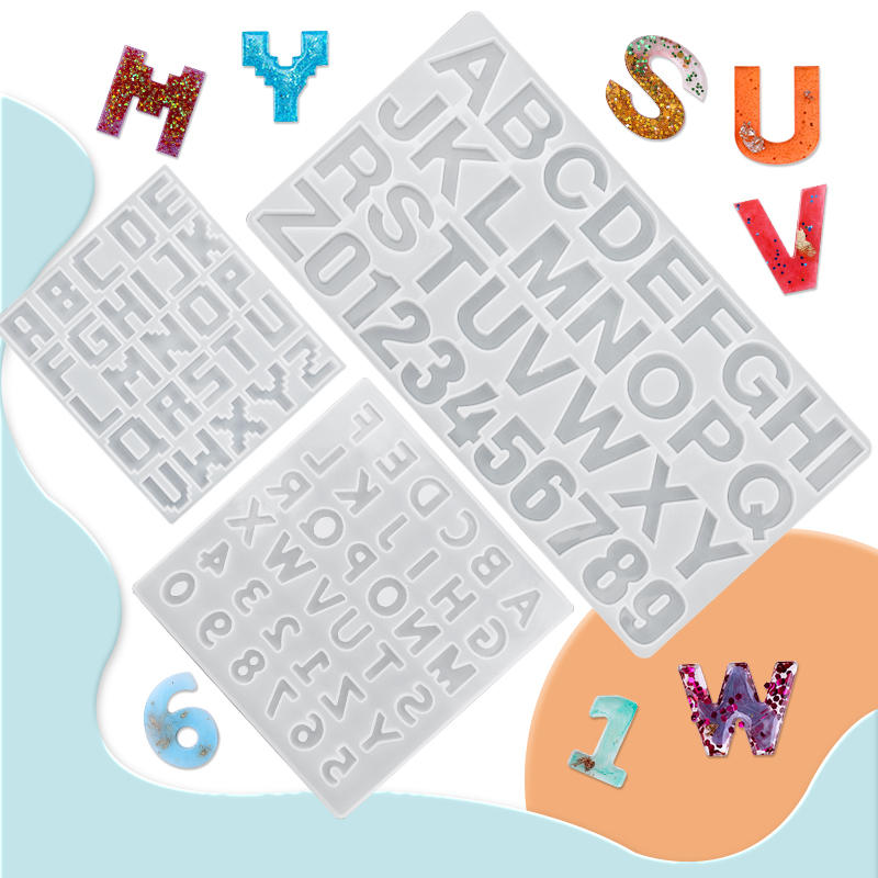 Alphabet Epoxy Resin Mold Kit  - Jewelry Making Online recensione e prezzo