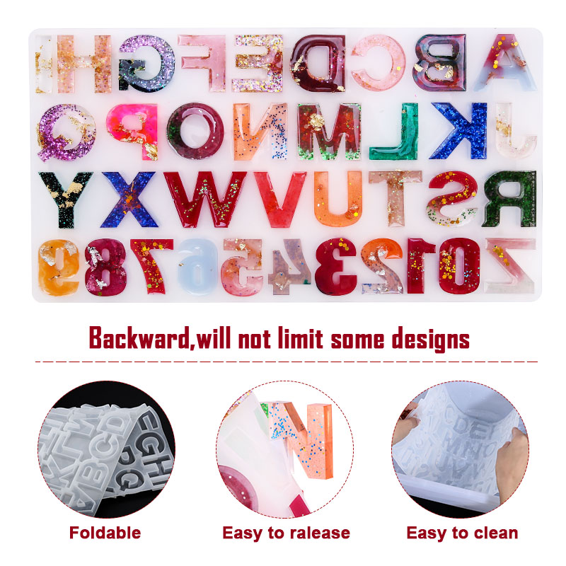 Alphabet Epoxy Resin Mold Kit  - Jewelry Making Online recensione e prezzo