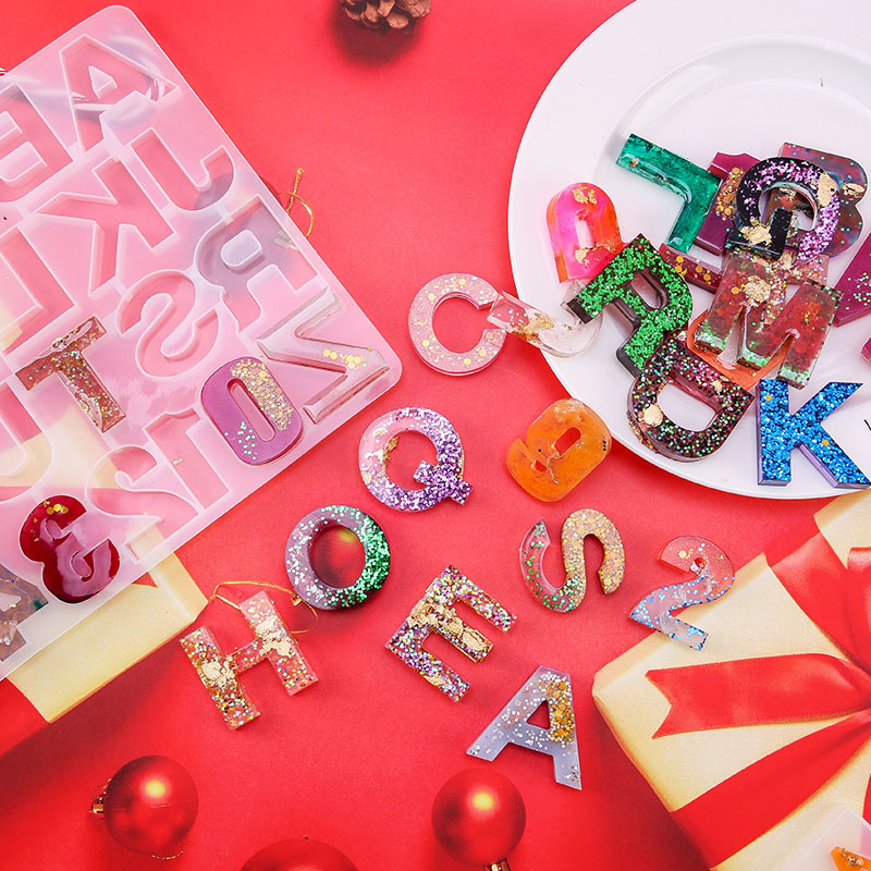 Alphabet Epoxy Resin Mold Kit  - Jewelry Making Online recensione e prezzo