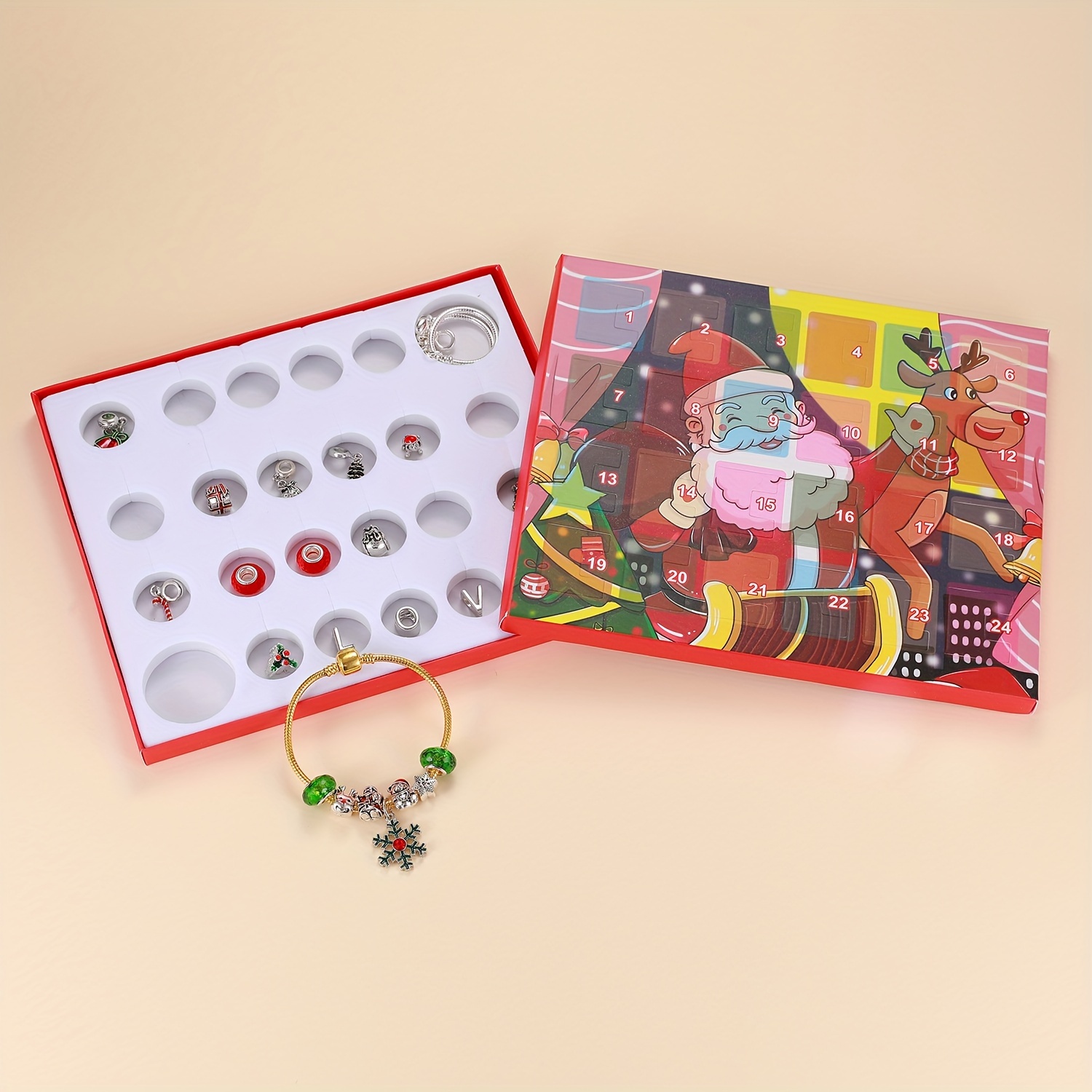 Snowman Christmas Advent Calen - Jewelry Making Resin recensione e prezzo