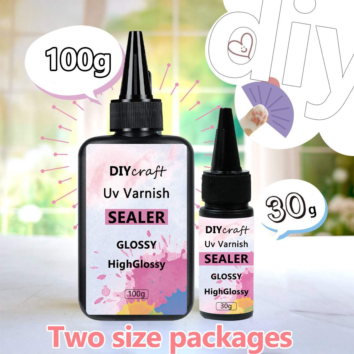 UV Glossy Sealer Varnish for D - Jewelry Making Glue recensione e prezzo