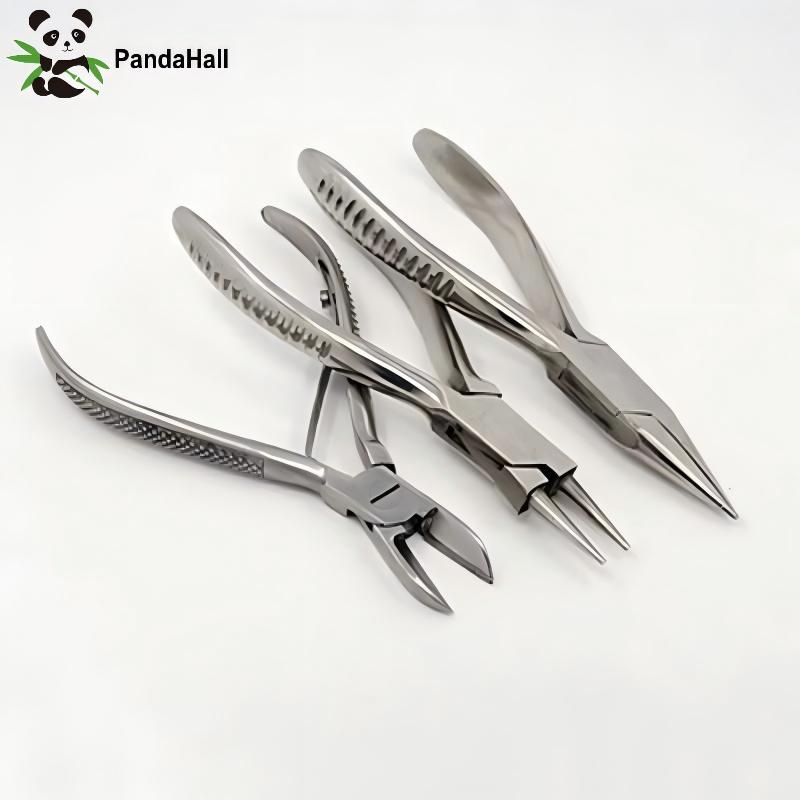PandaHall 3pcs/set Carbon Stee - Jewelry Making Loop Pliers recensione e prezzo