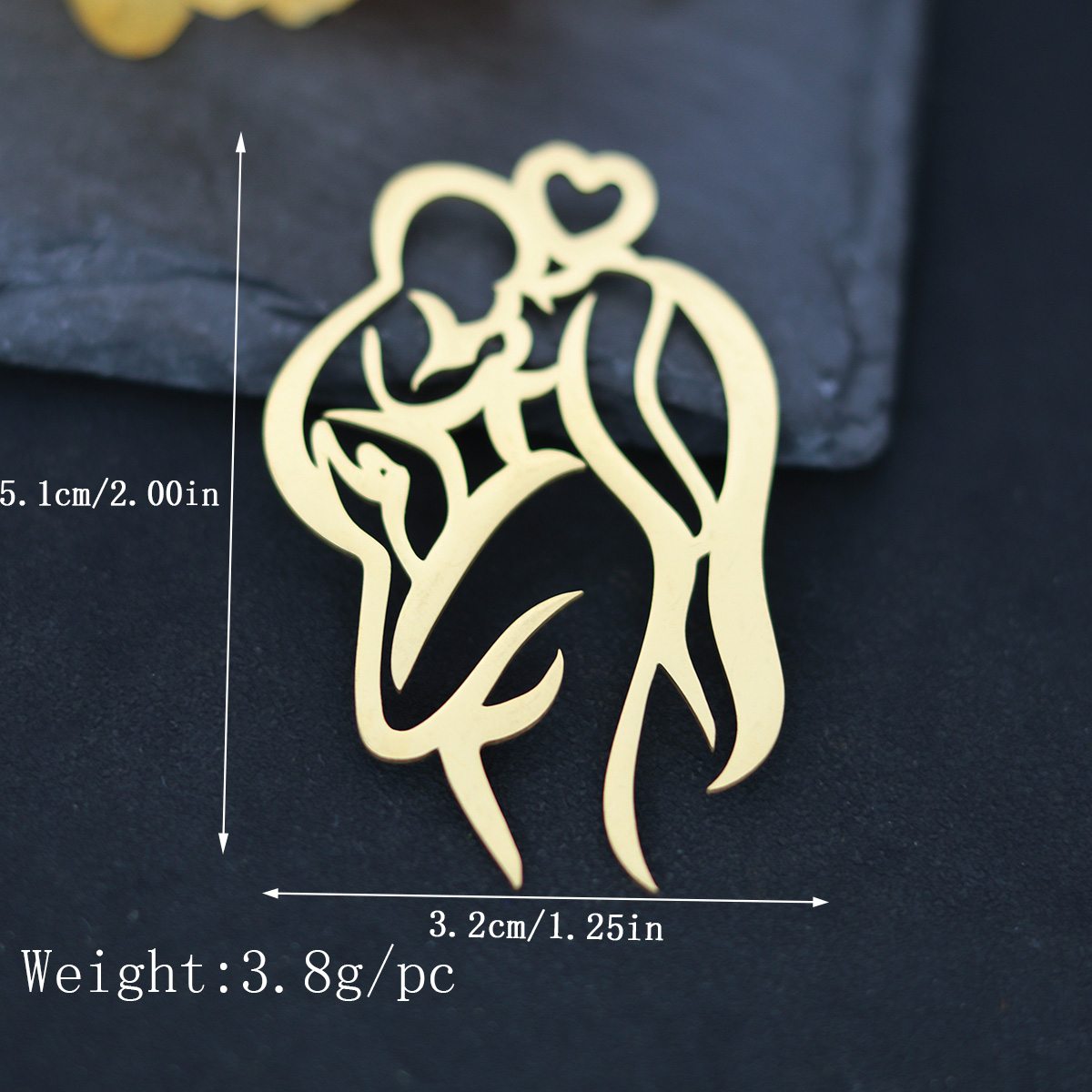3pcs Silhouette Mother And Bab - Jewelry Making 3 Year Old recensione e prezzo