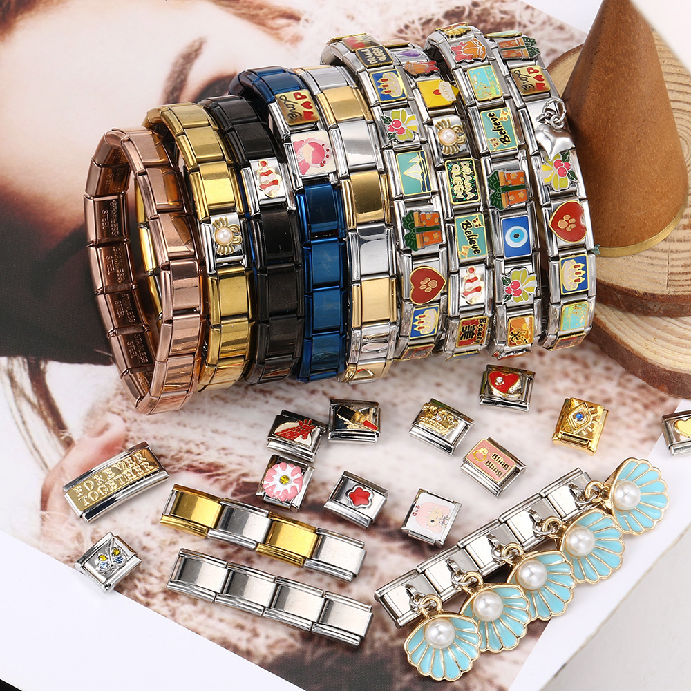 1pc Y2K Italian Charm Bracelet - Jewelry Making York recensione e prezzo