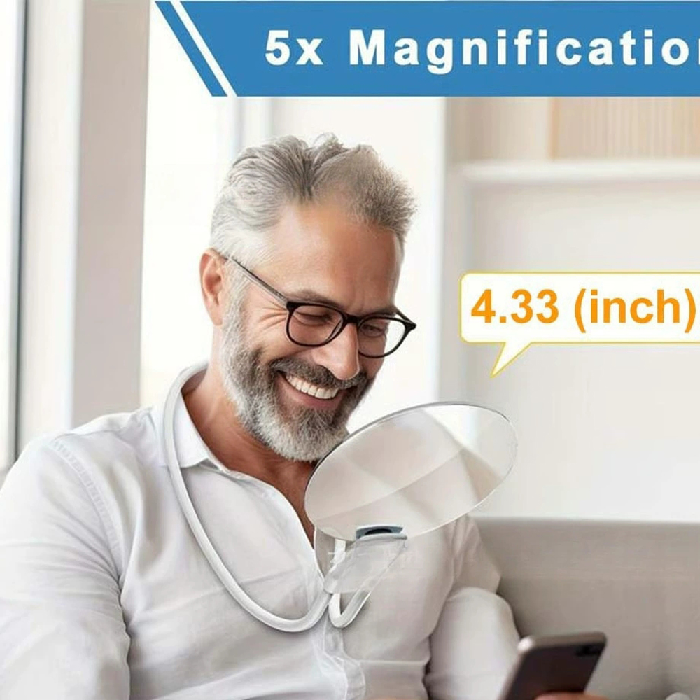 1pc 4.33in 5X Magnifying Glass - Jewelry Making For Seniors recensione e prezzo