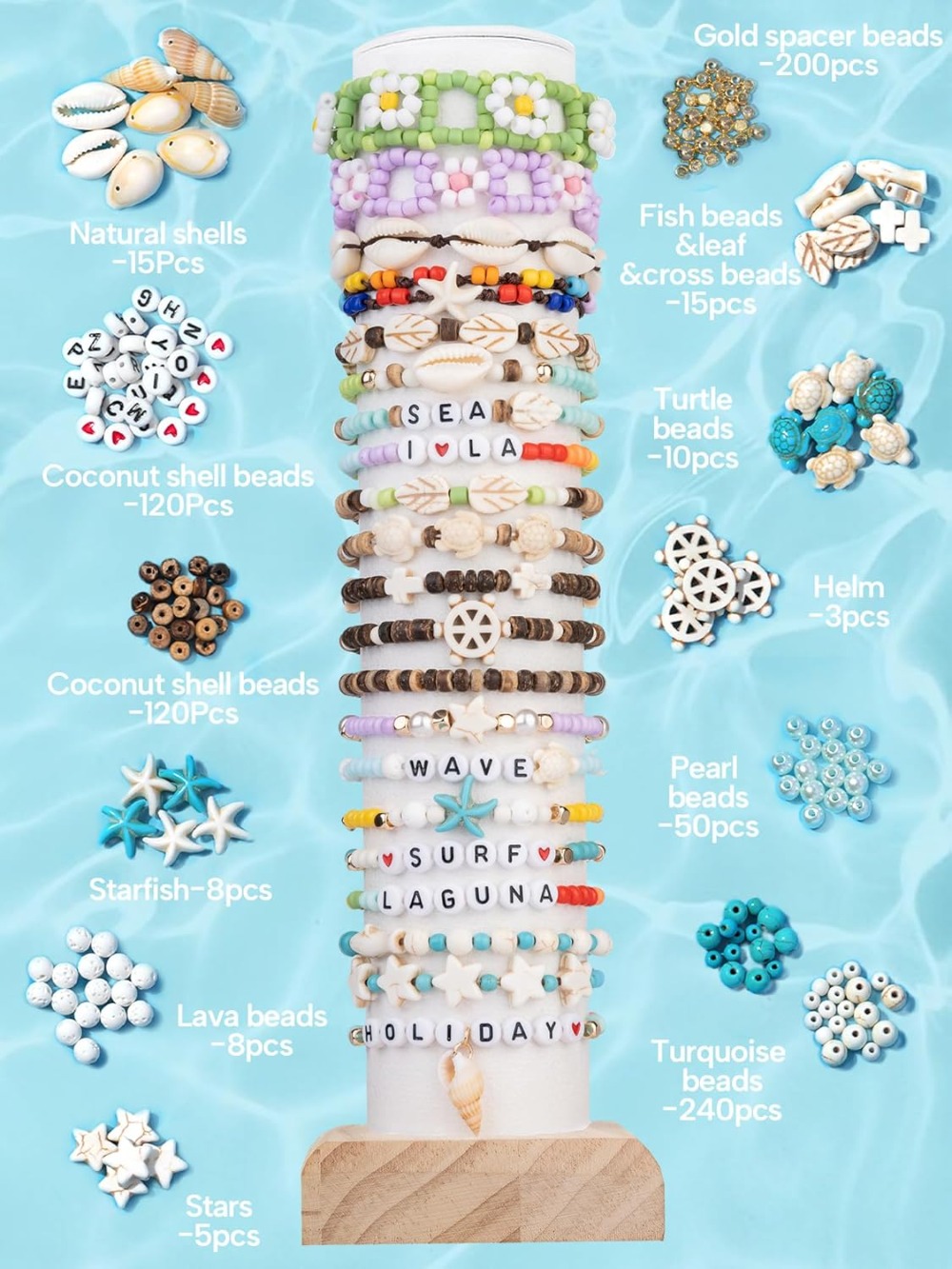 6000pcs 4mm Glass Beads for Br - Jewelry Making Online recensione e prezzo