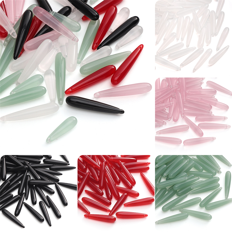 5pcs Beads Resin Teardrop Shap - Jewelry Making Resin recensione e prezzo