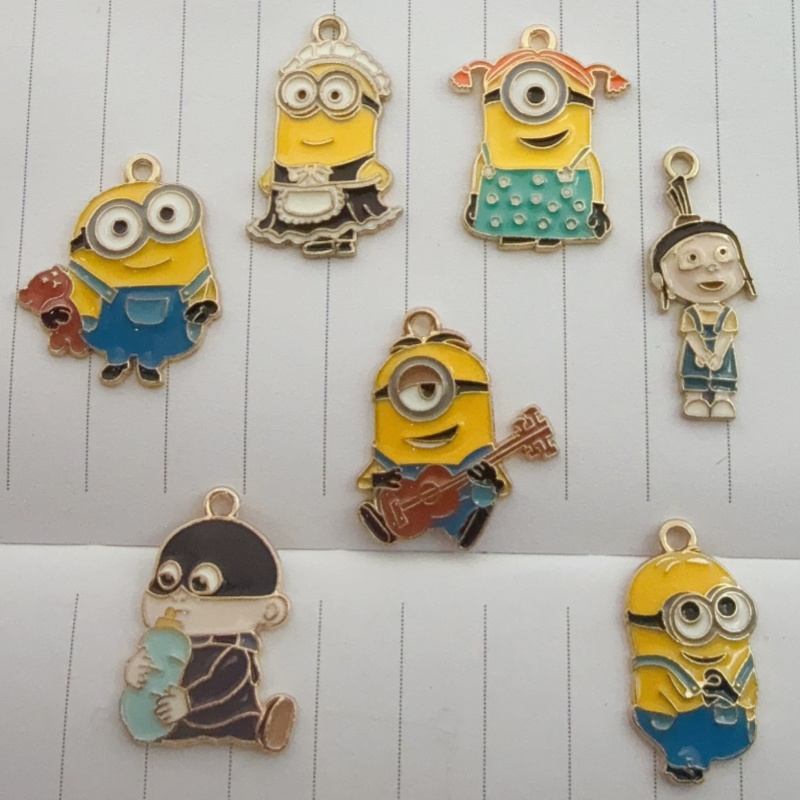 10pcs alloy drip oil cartoon p - Jewelry Making Jewelry recensione e prezzo
