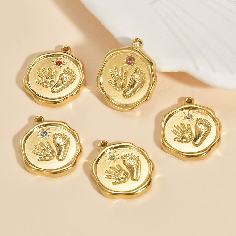 5pcs/lot Stainless Steel Cute  - Jewelry Making 3 Year Old recensione e prezzo