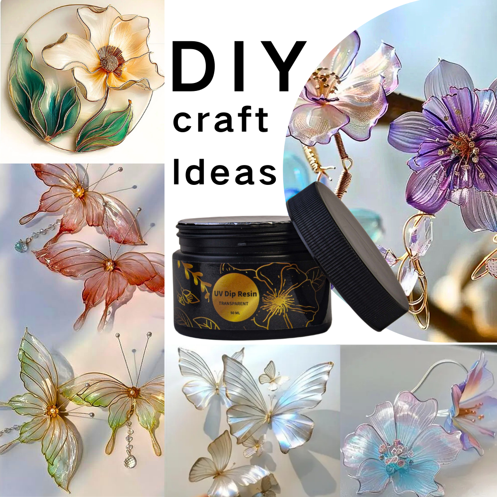 UV DIP Resin Glue Set 50/100ml - Jewelry Making Glue recensione e prezzo