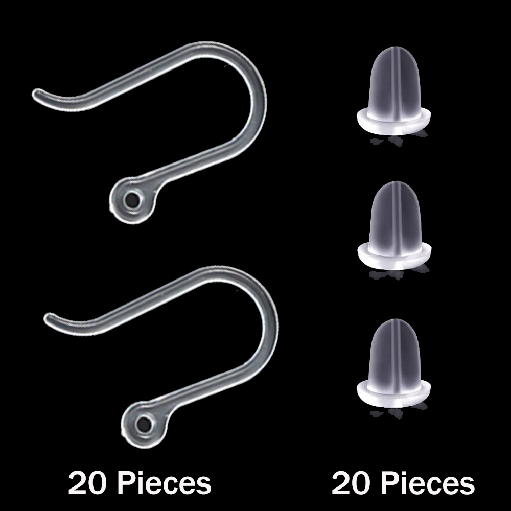 20pcs Plastic Earring Hooks Ea - Jewelry Making Resin recensione e prezzo