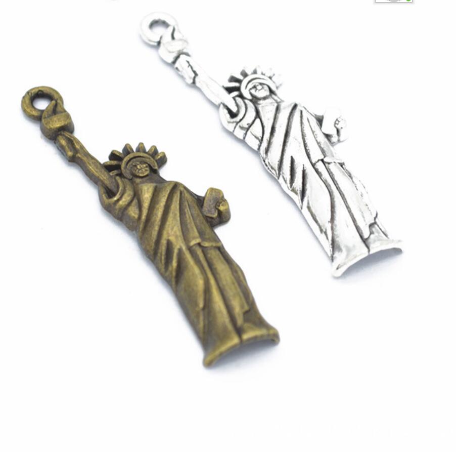 5pcs Charms Statue Of Liberty  - Jewelry Making York recensione e prezzo