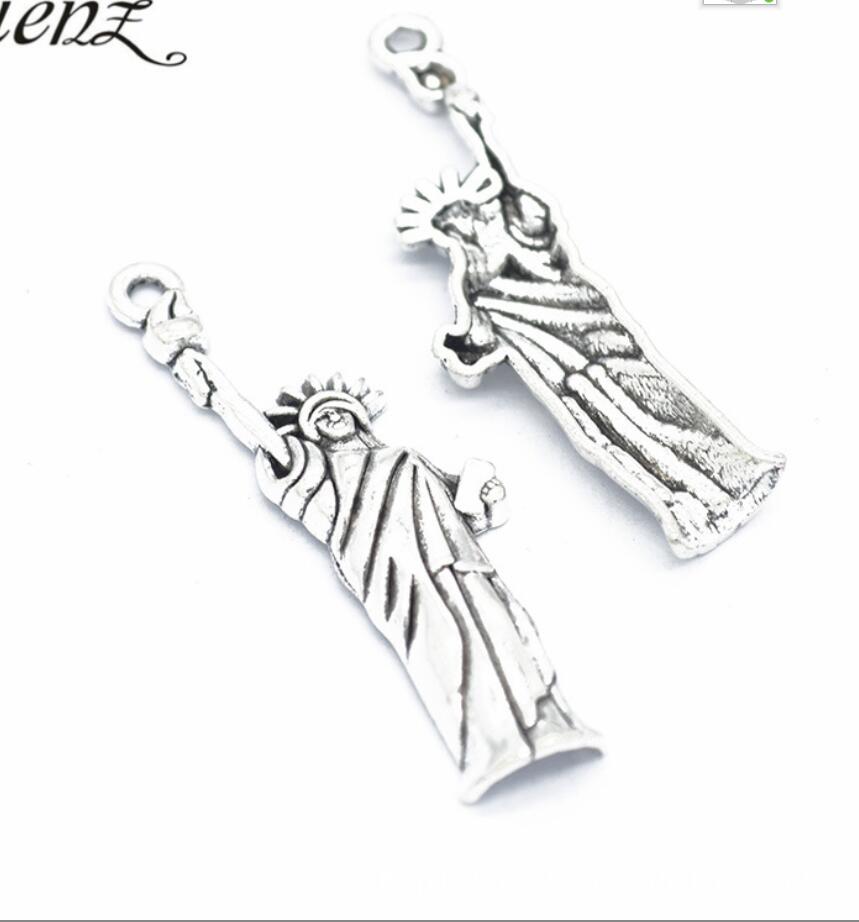 5pcs Charms Statue Of Liberty  - Jewelry Making York recensione e prezzo