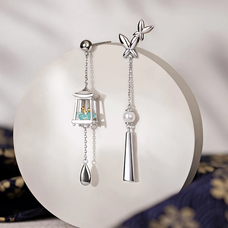 Thaya Women Earring Stud Green - Beading Needle Fine recensione e prezzo