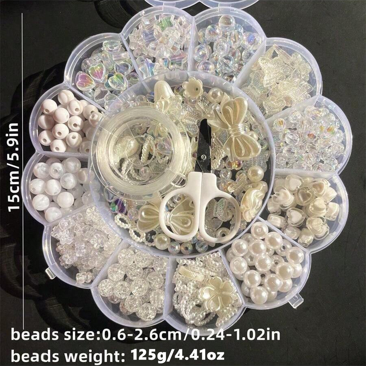2Set/1Set 13 Grids Acrylic Flo - Jewelry Making Organizer Box recensione e prezzo
