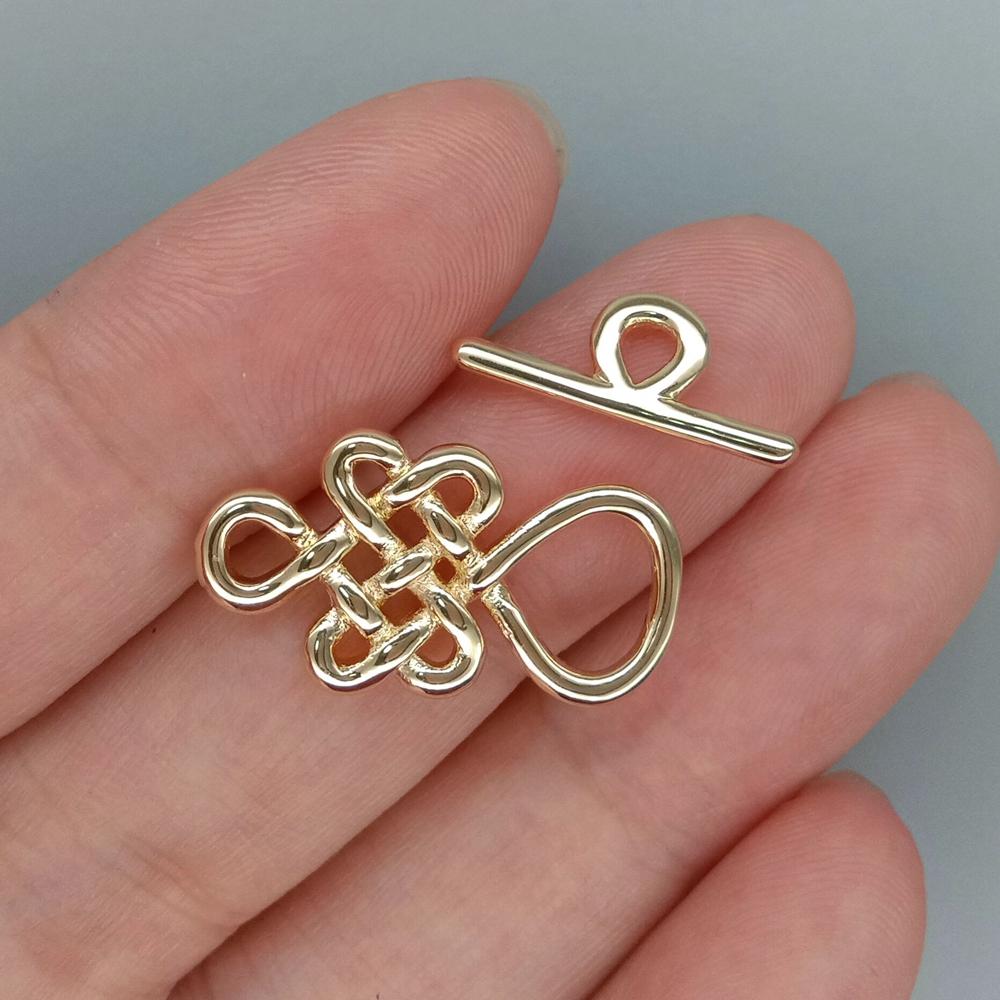 Wholesale 10 Sets True-lover's - Jewelry Making Knots For Clasps recensione e prezzo