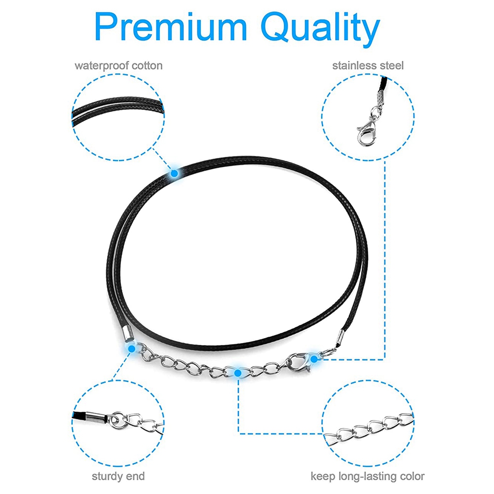 ABQR 24PCS Cord Necklace, 20 i - Jewelry Making Jewelry recensione e prezzo