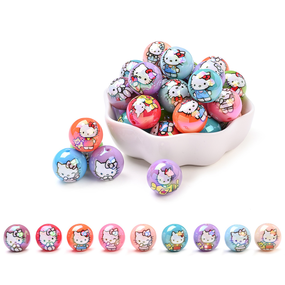 10Pcs Random Mixed Acrylic Bea - Jewelry Making 3 Year Old recensione e prezzo