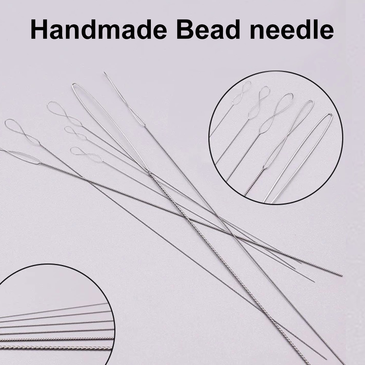 6Pcs/Lot 0.2-0.7mm Twisted Pin - Beading Needle Fine recensione e prezzo