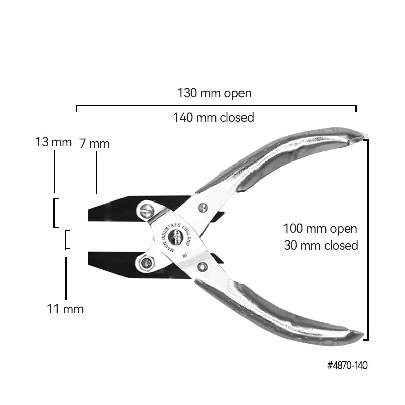 UK MAUN 140mm Smooth Jaws Flat - Jewelry Making Loop Pliers recensione e prezzo