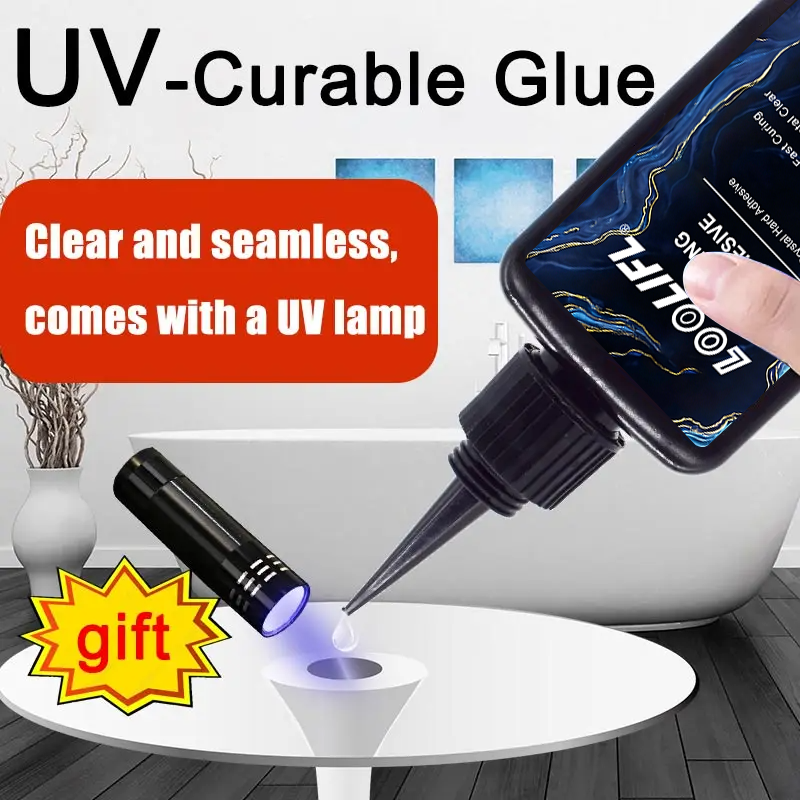 Loolifl 50ml UV Glue with UV L - Jewelry Making Glue recensione e prezzo