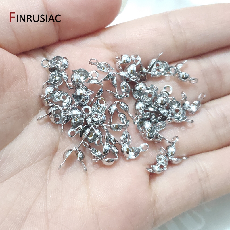 3mm/4mm Calotte Crimp Bead Tip - Jewelry Making Knots For Clasps recensione e prezzo
