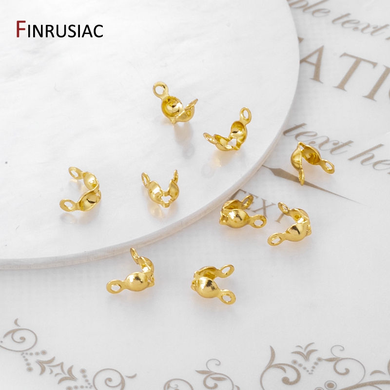 3mm/4mm Calotte Crimp Bead Tip - Jewelry Making Knots For Clasps recensione e prezzo