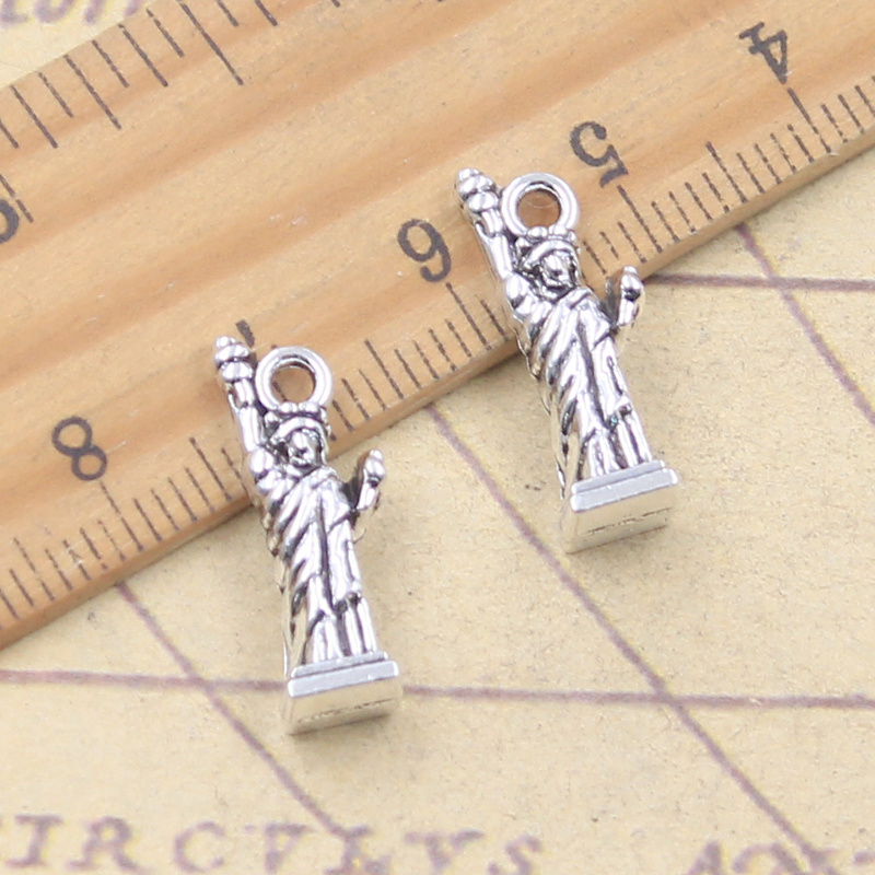 10pcs Charms New York Statue O - Jewelry Making York recensione e prezzo