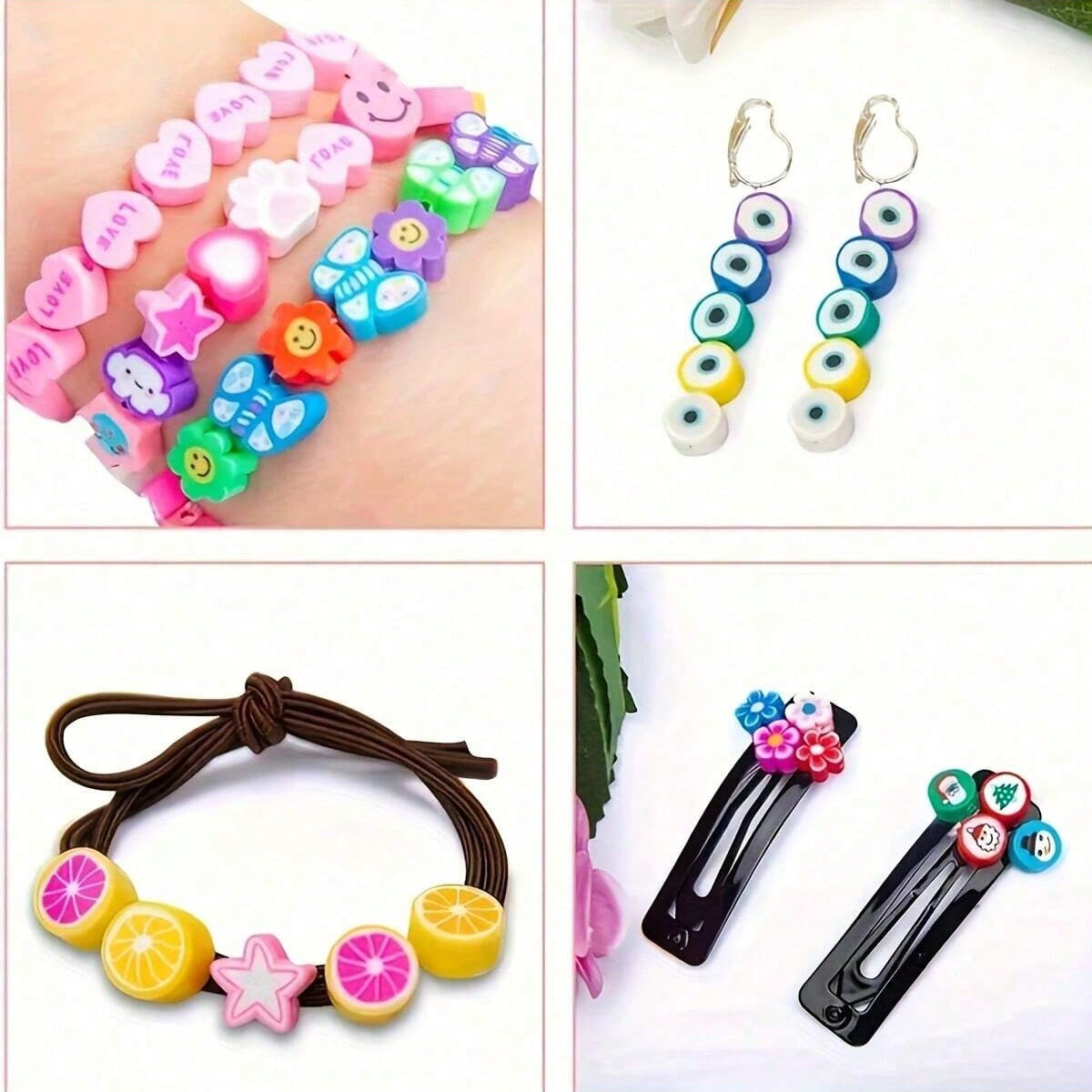 1450/1200/250pcs Polymer Clay  - Jewelry Making Organizer Box recensione e prezzo