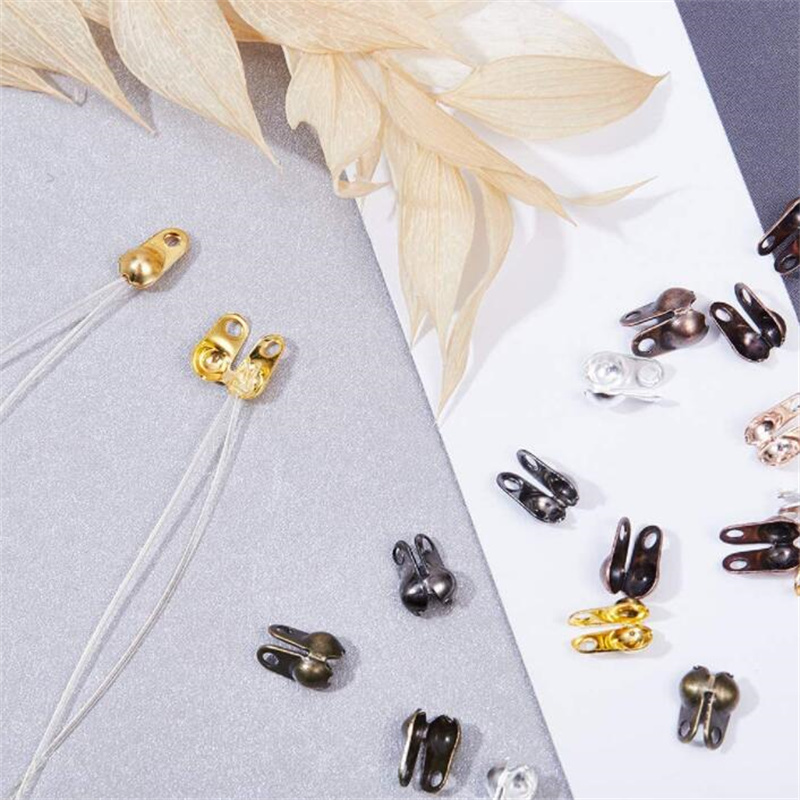 200pcs Metal Crimp End Tips Kn - Jewelry Making Knots For Clasps recensione e prezzo