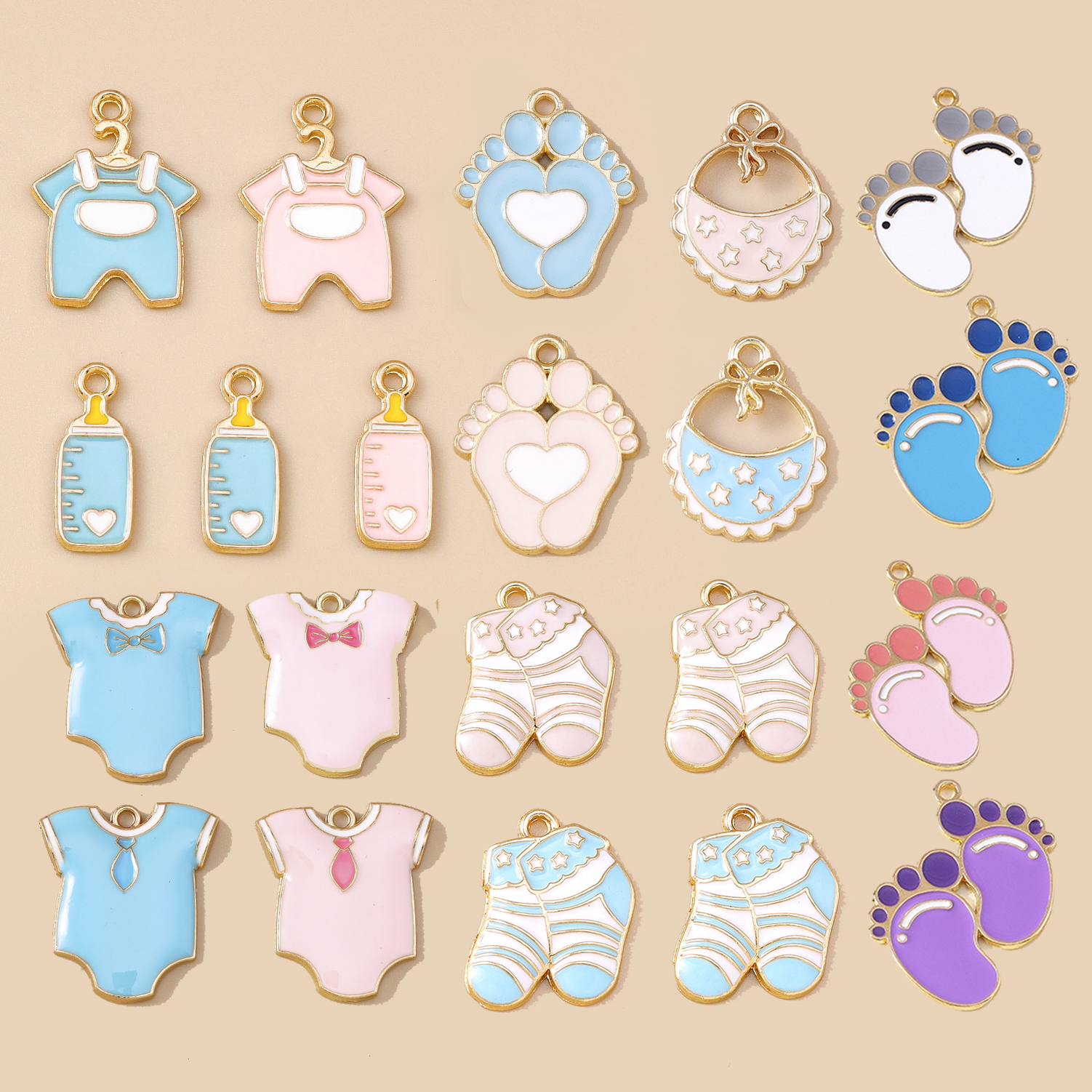Leslie 10pcs Cute Baby Clothes - Jewelry Making 3 Year Old recensione e prezzo