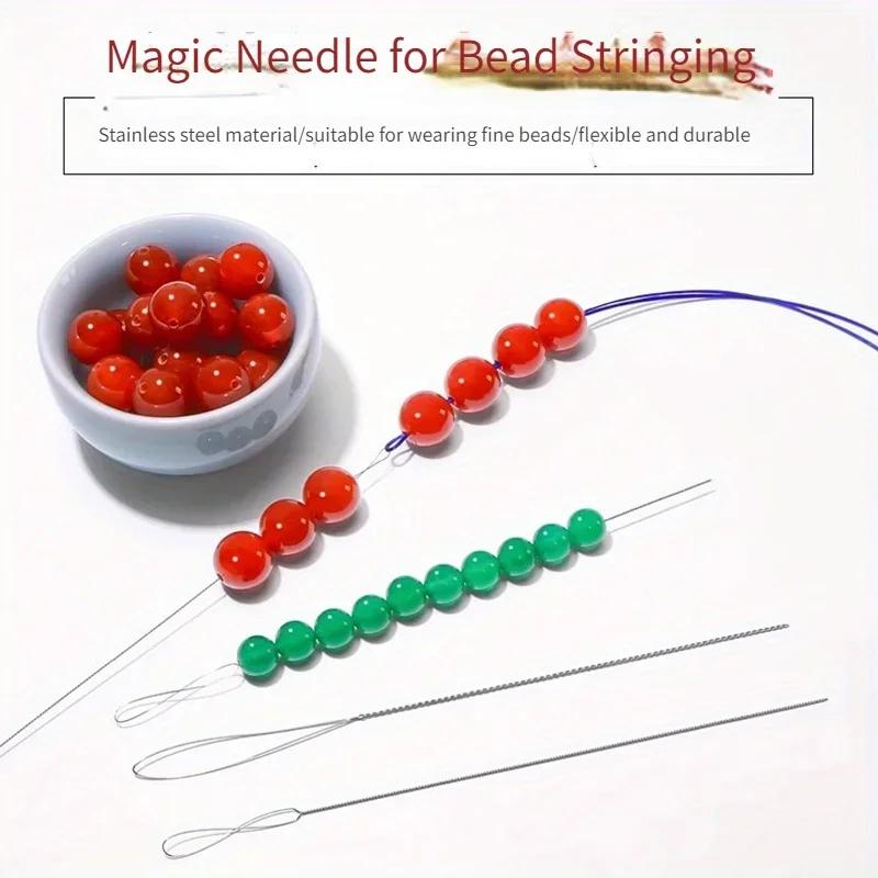 7pcs/set Stainless Steel Bead  - Beading Needle Fine recensione e prezzo