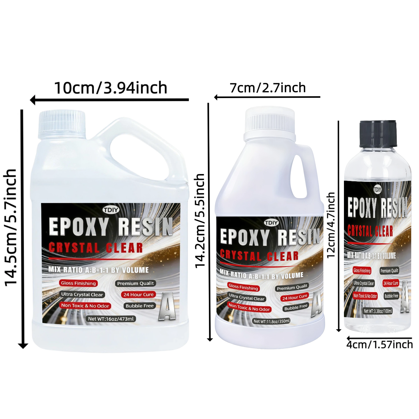 1:1 Crystal Clear Epoxy Resin  - Jewelry Making Online recensione e prezzo