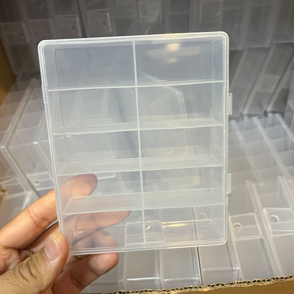 10 Grids Transparent Empty Nai - Jewelry Making Organizer Box recensione e prezzo